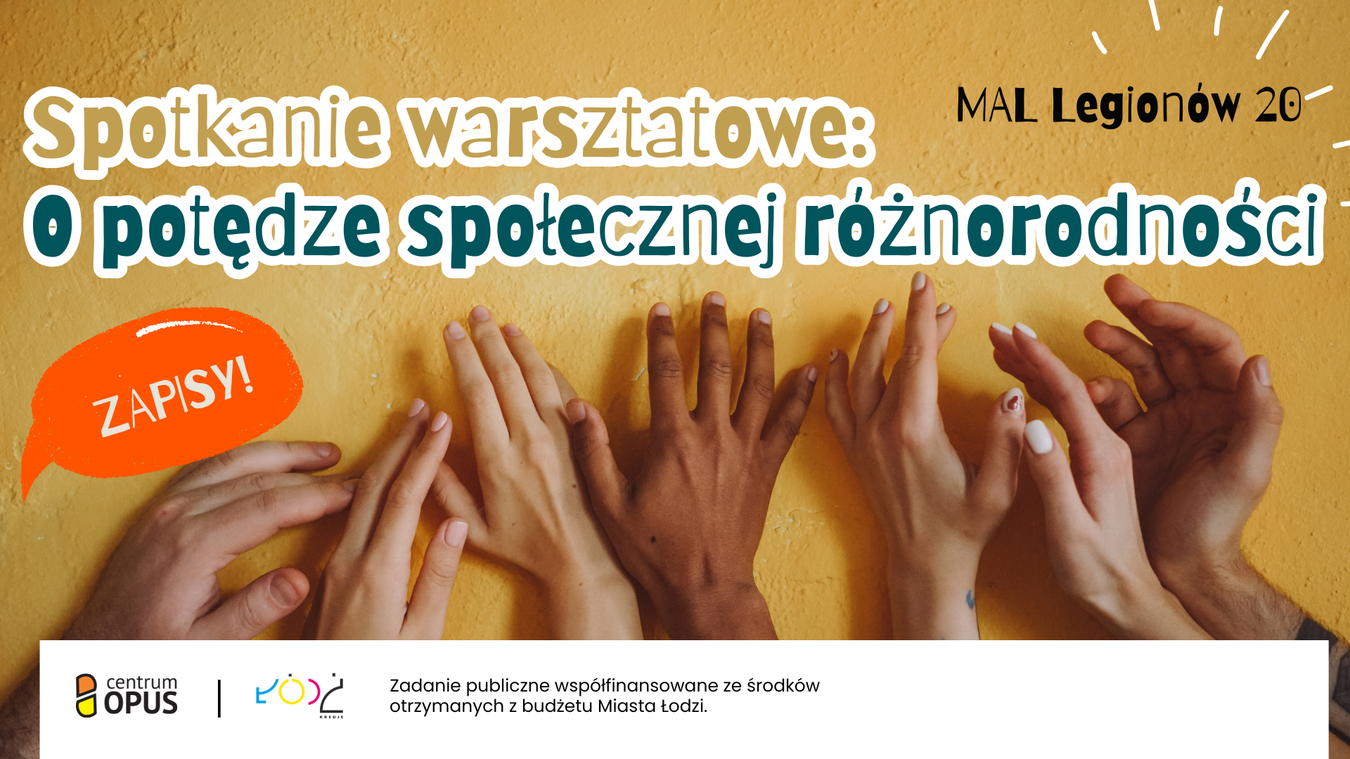 MAL L20: Spotkanie warsztatowe: O potędze społecznej różnorodności / 20.04.2026